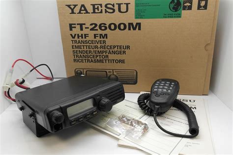 Second Hand Yaesu Ft 2600m Mobile Vhf Fm Transceiver Radiowo