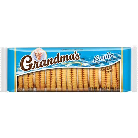 grandma s sandwich crème cookies vanilla naturally and artificially flavored 3 245 oz