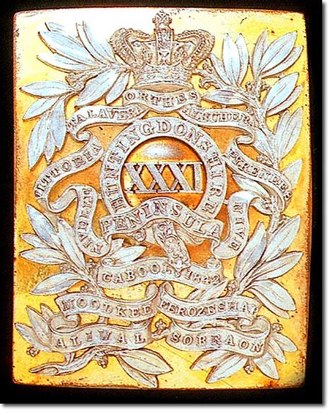 31st Huntingdonshire Regiment Of Foot