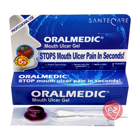 Oralmedic Mouth Ulcer Gel Stops Mouth Ulcer Pain In Seconds 1 Treatment X 0 3ml Shopee Malaysia