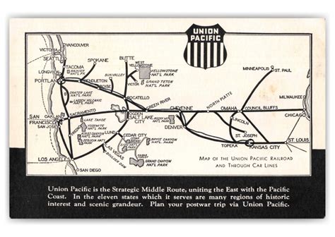 26 Map Of Union Pacific Railroad Maps Online For You