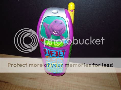 Barney Best Manners Taking Musical Phone 2002 Mattel Developmental Toy