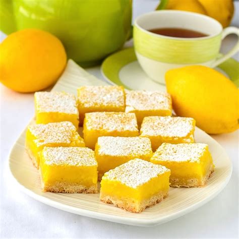 Super Easy Lemon Bars Foseg Recipes