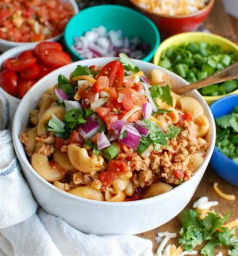 Half an hour and you're on your way to italy. Instant Pot Turkey Taco Pasta Image 3 - A Cedar Spoon