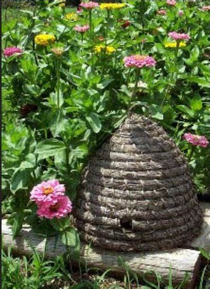 Pin By Sherry Tomaselli On Bees Bee Skep Bee Keeping Garden