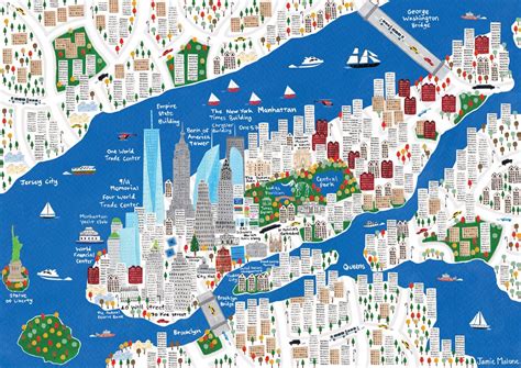 Карта Нью Йорка Магазин —
