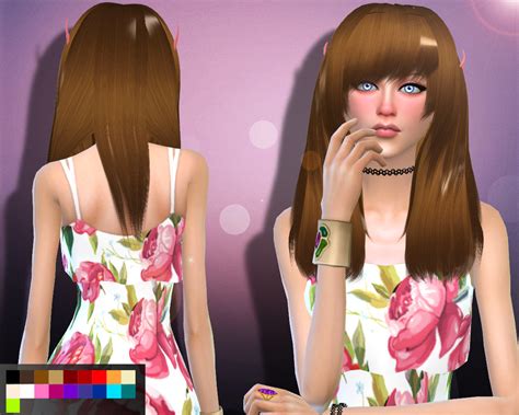 Sims 4 Hairs Genius6613 Amelia Hair