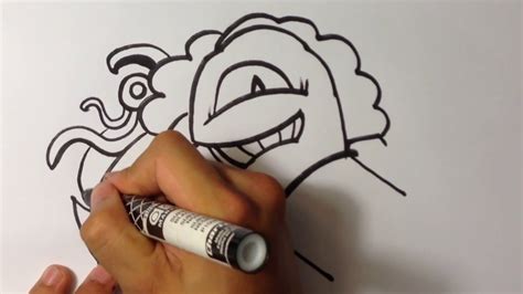 Discover (and save!) your own pins on pinterest Graffiti Drawing Demo - Easy Pictures to Draw - YouTube