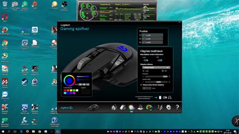 Logitech G502 Proteus Spectrum Logitech Gaming Software Konfigurálás