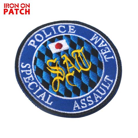 Buy Sat Patch Special Assault Team Police Morale Patches Japan Tactical