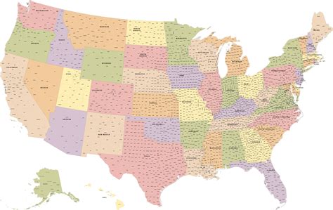 Printable Us Maps Counties Printable Maps Online