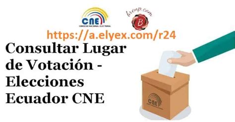 Consultar Lugar De Votaci N Elecciones Ecuador Cne Ecu