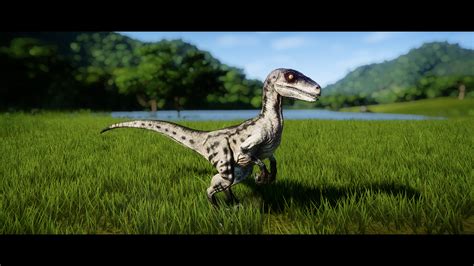 Jpog Themed Velociraptor Skin In Game Jurassicworldevo