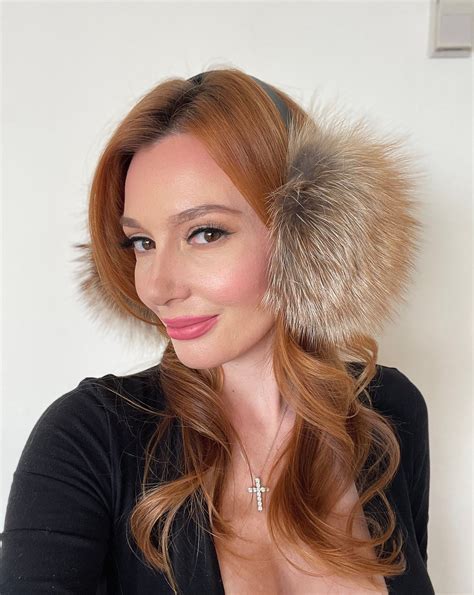 red fox fur earmuffs etsy