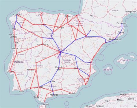 Spain High Speed Rail Map Secretmuseum