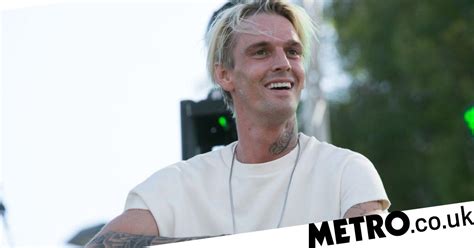 Aaron Carter Has A Stalker And Is Scared For His Life Metro News