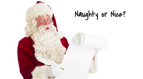 Pros And Cons To Using Santas Naughty And Nice List Over The Holidays