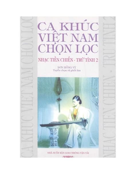 Ca Khuc Viet Nam Chon Loc Nhac Tien Chien Tru Tinh 2 Pdf