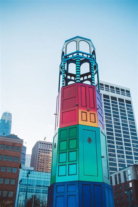 Have You Seen The Mini Rainbow Coit Tower In San Francisco Coit Tower Francisco Tower