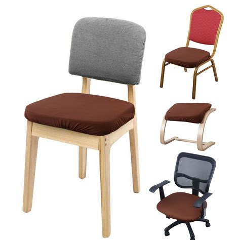 Shop from dining chair with our dining chair cover, the stain will be blocked outside the chair cover. Voilamart Chair Seat Covers, Stretchable Dining Chair ...