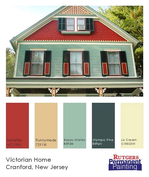 Classic Home Bold Colors Victorian Homes Exterior Victorian House