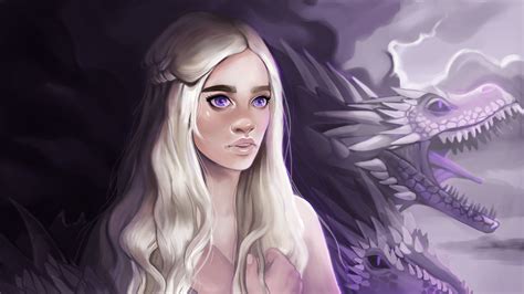 Daenerys Targaryen Dragon Game Of Thrones Season 8 Game Of Thrones Tv Shows Hd Artist