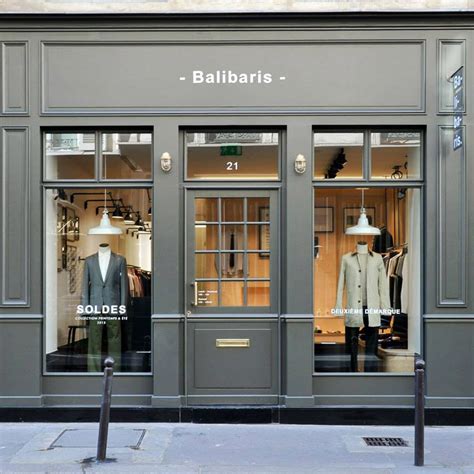 Best Menswear In Paris Storefront Design Store Design Boutique Shop