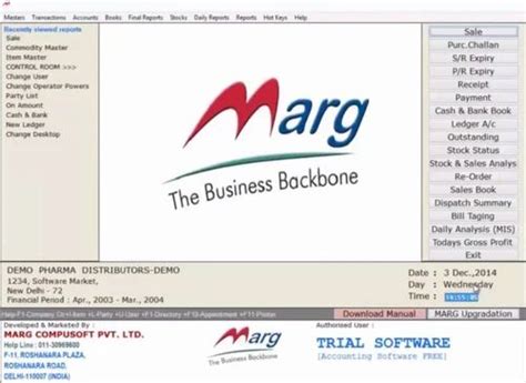Offline Single User Marg Billing Software For Windows At Rs 18000 In