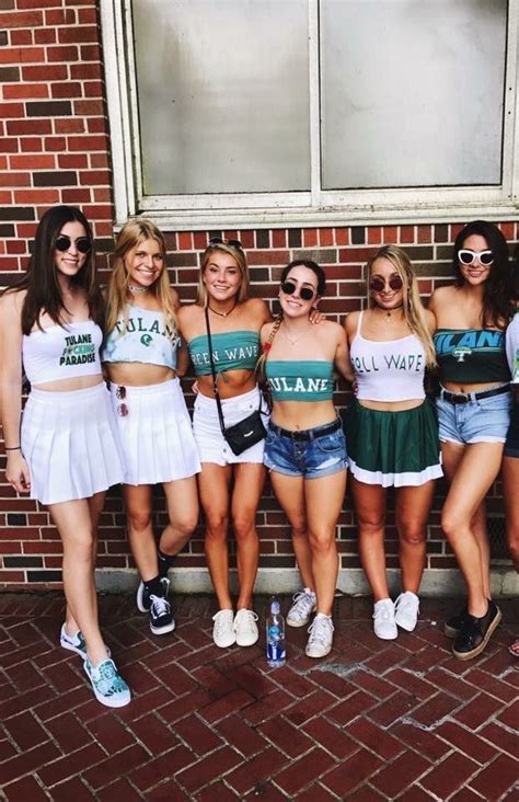 Tulane Game Day Gameday Outfit College Outfits Winter College Outfits