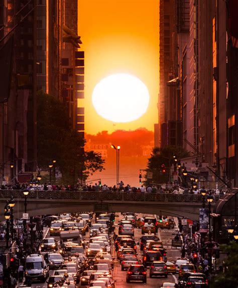 Manhattanhenge Is The Most Spectacular Sunset In Nyc Catch It Tonight