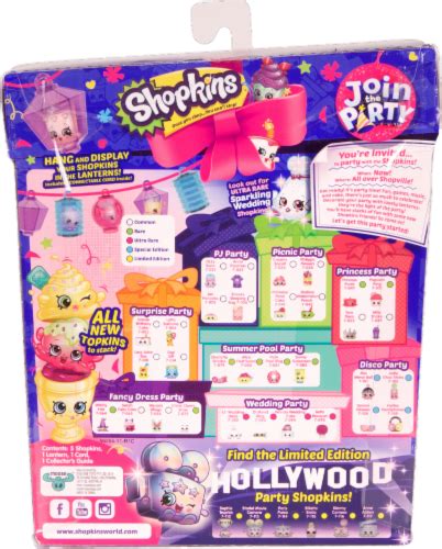 Shopkins Season 7 Join The Party Playset 8 Piece 1 Count Kroger