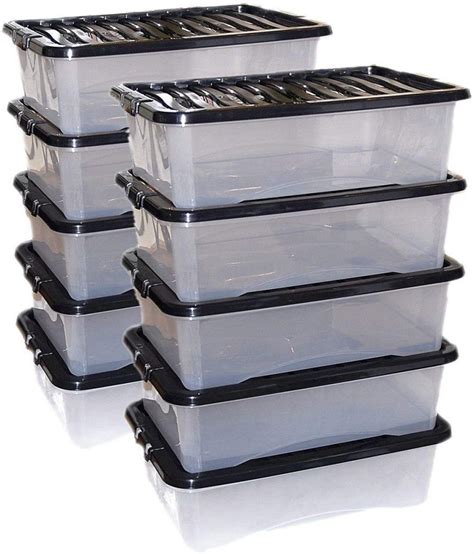 4.5 out of 5 stars with 91 ratings. Plastic clear boxes are the way to go. - Self Store Near Me