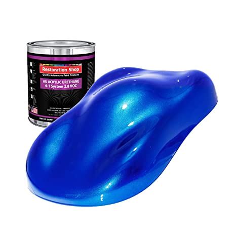 Amazon Restoration Shop Quart ONLY Viper Blue Pearl Acrylic