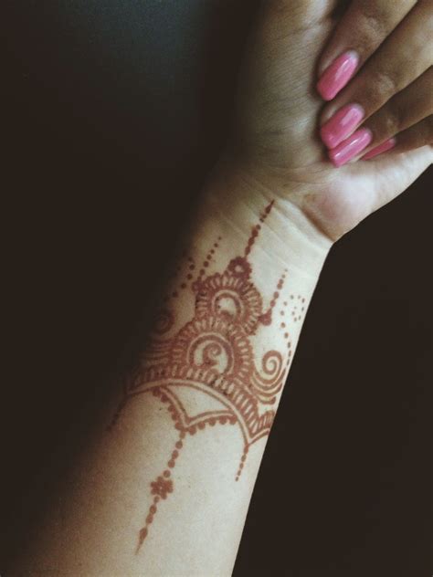 Henna Tattoo Wrist Henna Hand Tattoo Hand Henna Tattoos
