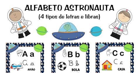 Alfabeto Astronauta Para Imprimir