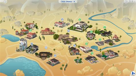 Sims 4 Residential Lots Oasis Springs 40x30 Kurtdocs