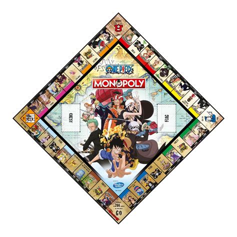 One Piece Board Game Monopoly English Version