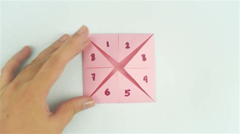 How To Fold A Fortune Teller 7 Easy Steps With Pictures