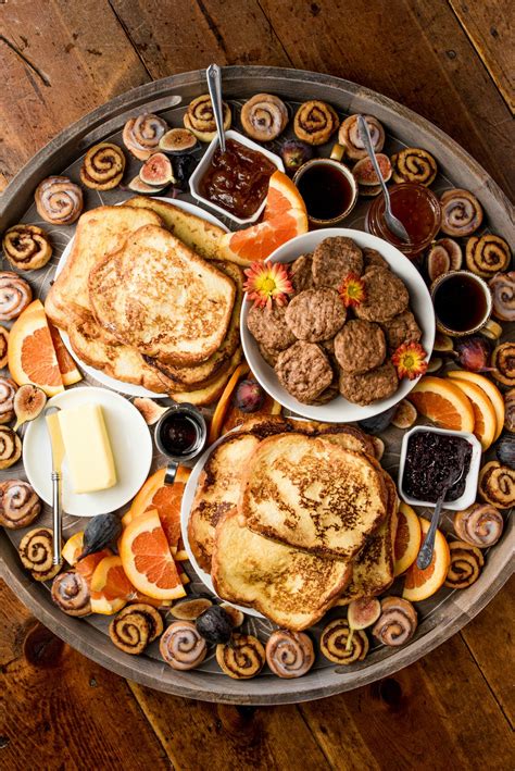 Fall French Toast Breakfast Board Reluctant Entertainer