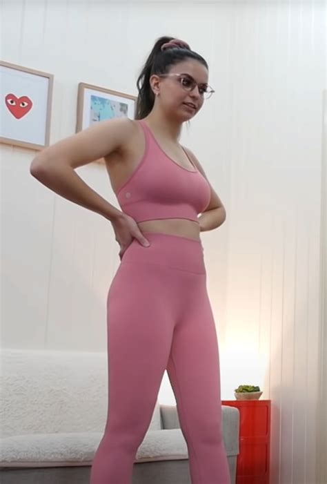 Kate Martineau Youtuber Sexy Gym Outfit Prk6942