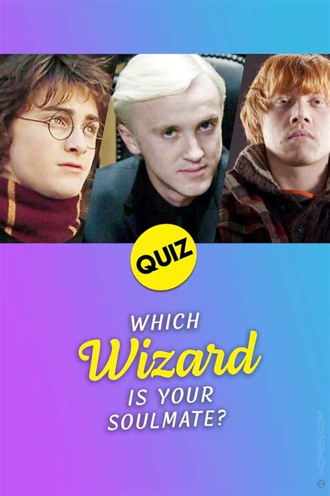 Hogwarts Quiz Which Wizard Is Your Soulmate Harry Potter