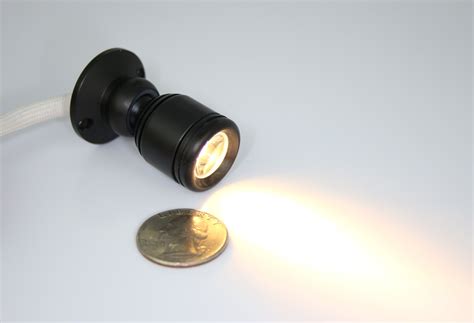 Micro Pivoting Led Spotlight 1 Watt High Power Led Lamp Tiny Size