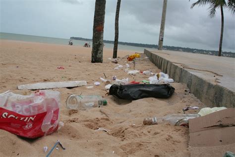 lixo jogado nas praias gera impactos ambientais econômicos e prejuízo aos banhistas