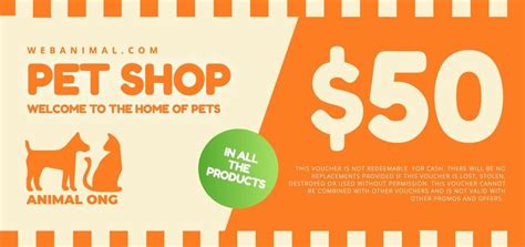 Editable Pet Store Poster Templates