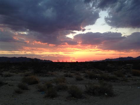 Sunrise On South End Of Joshua Tree National Park This Morning