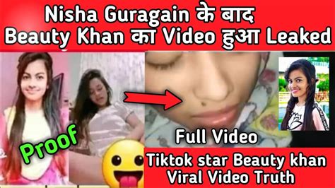 Tiktok Star 🌟 Beauty Khan Viral Video Reality I Beauty Khan Viral Video Truth I Beauty Khan