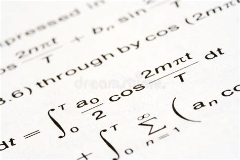 Solve Some Complicated Mathematics Question Stock Image Image Of