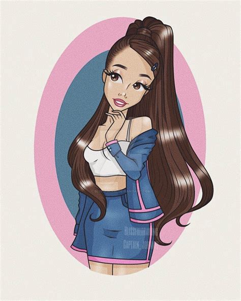 Lera kiryakova, an incredibly talented cartoonist from russia, turned famous people of both current and past times into cute and adorable cartoons. Ariana Grande Cartoon by blissfulari on DeviantArt