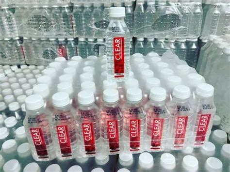 Transparent Plastic Clear Mineral Water 200 Ml Packaging Type Bottles