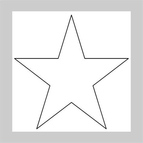20 Star Shape Designs Crafts And Colouring Pages Star Template Shape